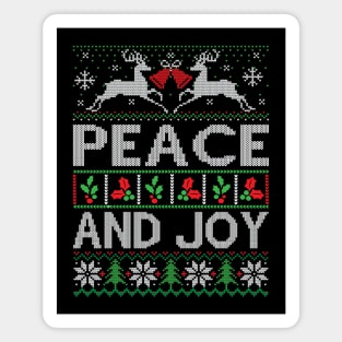 Christmas Peace and Joy Magnet